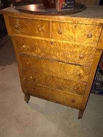 MAPLE BURL DRESSER