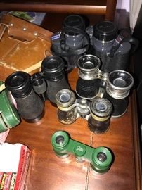 COLLECTION OF BINOCULARS