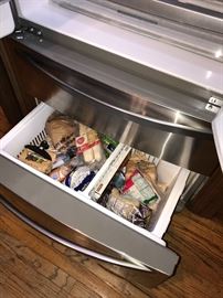 KENMORE ELITE STAINLESS STEEL FRENCH DOOR REFRIGERATOR