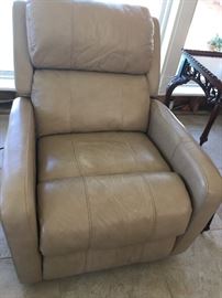 Leather Recliners-Electric