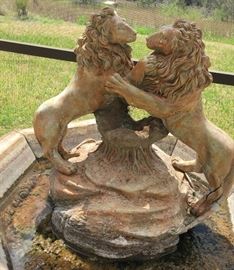 Lions Water Fountain