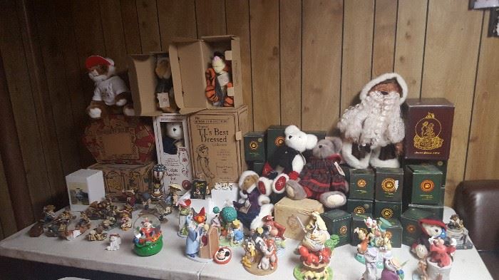 boyds bears figurines and stuffed animals; disney collectibles