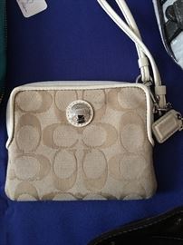 Coach wristlet