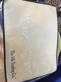 Silk Trading Company Organza Embroidery Beaded Panels