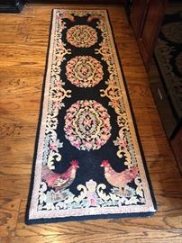 Rooster area rug