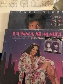 Lionel Richie and Donna Summers records 