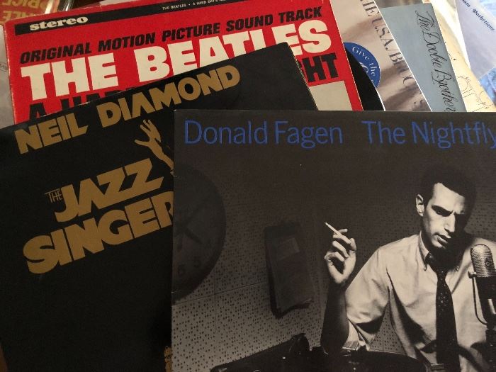 Neil Diamond & Donald Fagen records 