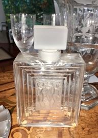 Lalique decanter 