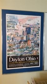 Dayton, Ohio Advertisement Poster multiple available unframed (These are what he designed)