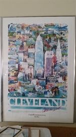 Cleveland, Ohio Advertisement Poster (These are what he designed)