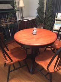 one of three round table dining sets
