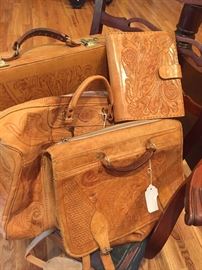 Tooled Leather items