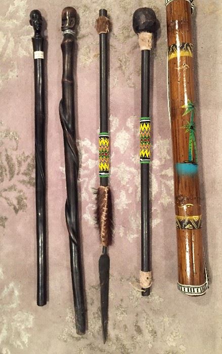 African sticks.