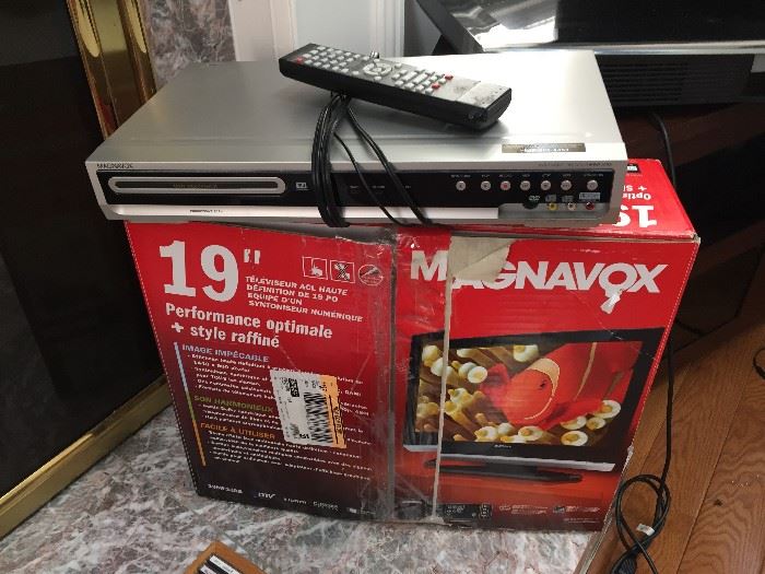 Magnavox TV (new in box).