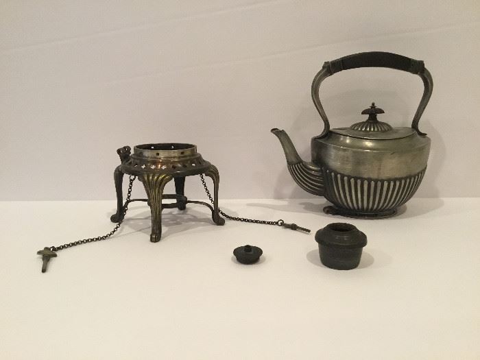 Silver Teapot with Warming Stand  https://www.ctbids.com/#!/description/share/7785