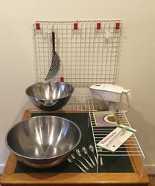 Metal Mixing Bowls, Candy Thermometer  https://www.ctbids.com/#!/description/share/7759