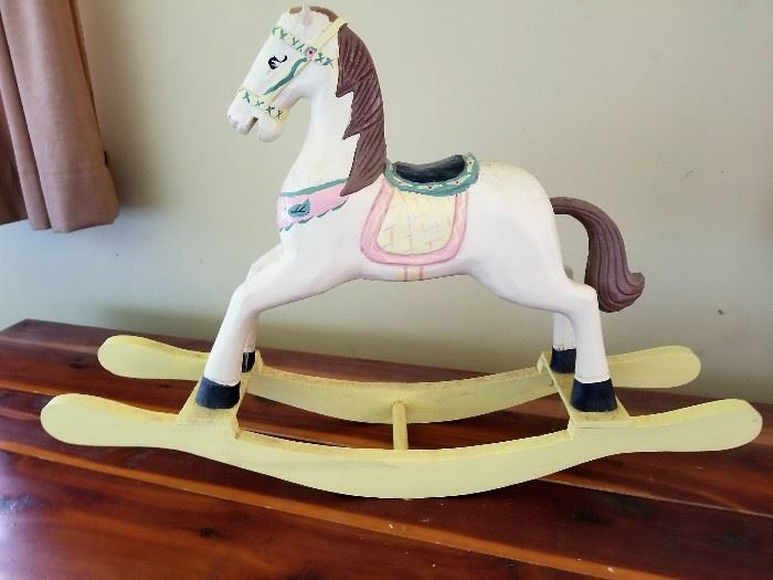 Beautiful Decorative Hand carved Rocking Horse