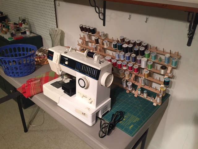 Singer Sewing Machine and paraphernalia