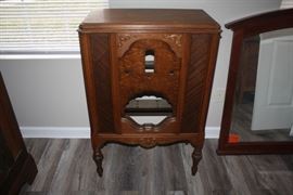 Antique Radio Cabinet