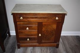 Marble Top Wash Stand
