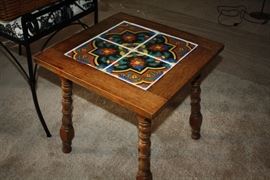 Tile Top Table