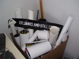 Lots of automotive posters