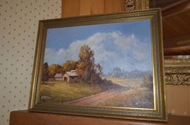 Jack Jordan oil painting