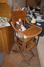 Vintage high chair
