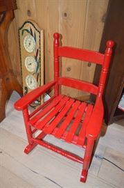 Small child's chair