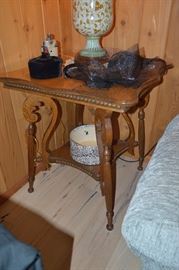 Vintage ornate end table
