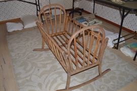 Vintage baby bassinet