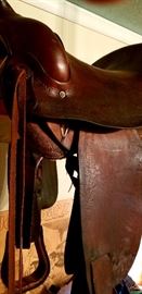 Lichtenberger Ferguson (Los angeles) antique western saddle