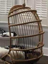 Rattan hanging chair was $500.  Selling for $300