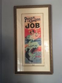 Original poster stamped professionally framed $895
