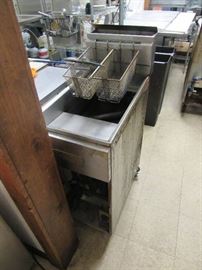 Stainless Steel Pitco 2 Basket Fryer