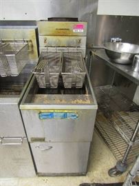 Stainless Steel Pitco 2 Basket Fryer