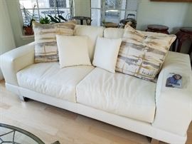 Bloomingdales Leather Sofa