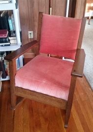 mission style rocker