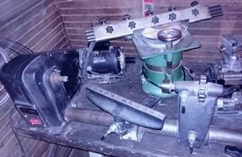 12" Craftsman lathe, Grizzly surface grinder