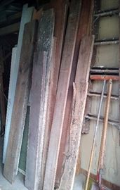 rough cut lumber, cherry