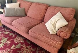 Upholstered sofa