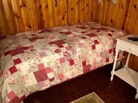 This, as humble as it looks, is a solid-as-a-rock (that is a hyphenated modifier btw, cool, right?) that the client built himself.