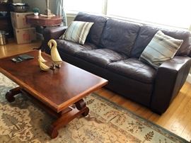 Rug in this particular photo not for sale.  But sofa is as well as this great coffee table