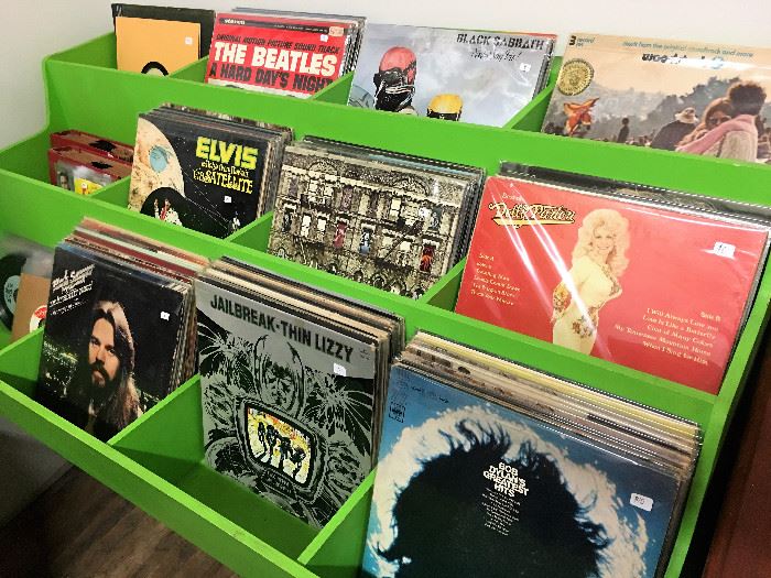 Old Record Albums - Elvis, Beatles, Led Zeppelin, more!
