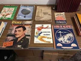 Old music, magazines and programs