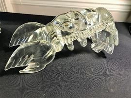 SIGNED LOBSTER R. ANATRA 16 1/2" LONG