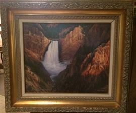 R. W. Hedge "Vernal Falls" 20x24