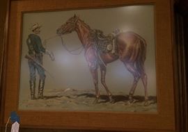 H. Holden "Pulled Up Lame" 19x25