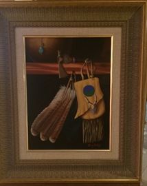 Judy Willis "Feathers" 12x16