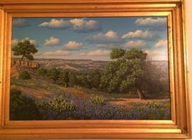 R.W. Hedge "Bluebonnet" 24x36